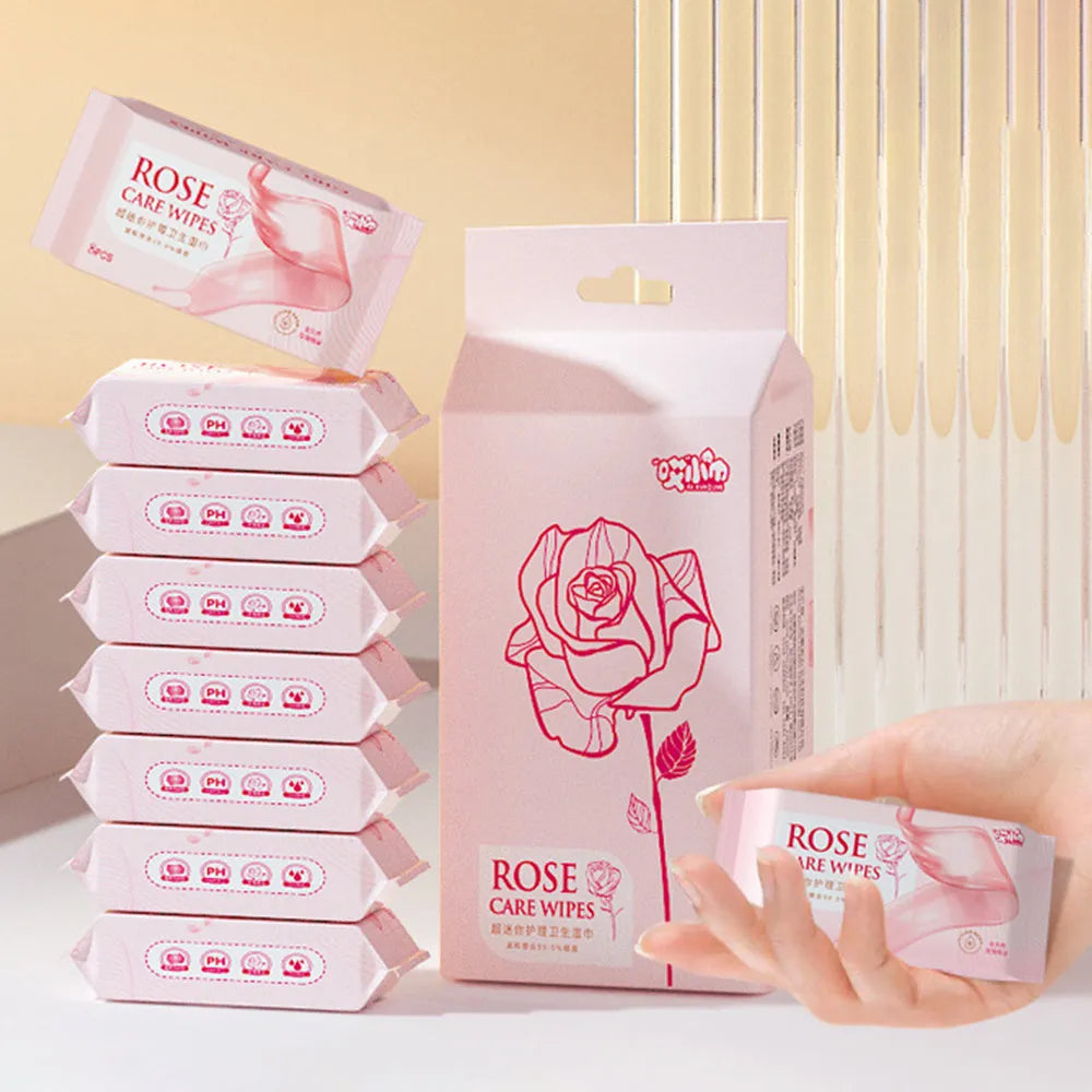 Lingettes humides douces pour bébé – Jetables, portables et douces pour les mains et la bouche