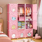 Armoire moderne pour enfants – Placard et rangement pliables en plastique