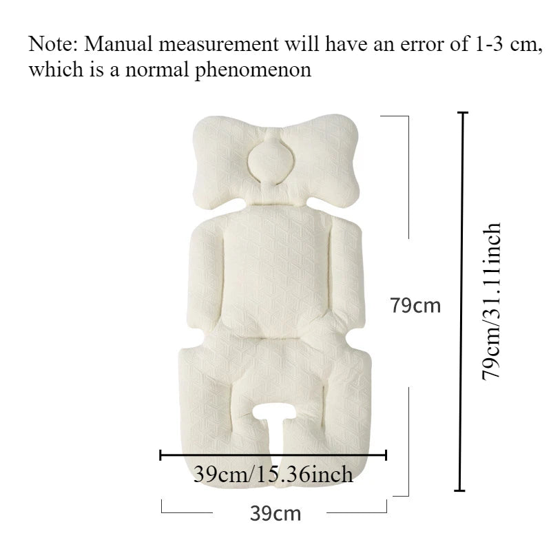 Baby Stroller Cushion – Thick Pure Cotton Comfort