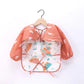 Blouse imperméable à manches longues pour l'allaitement et les activités artistiques de bébé (1-3 ans)