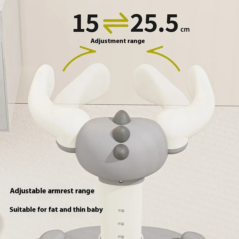 Baby Standing Bath Rack – Retractable Safety Handrail