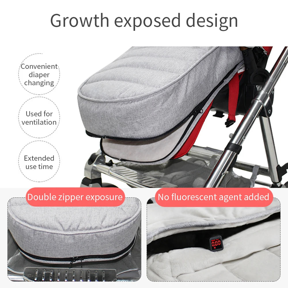 Waterproof Baby Stroller Sleeping Bag – Newborn Winter Travel Sack