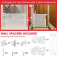 Retractable Baby Stair Gate – Extra-Wide No-Drill Mesh for Indoor & Outdoor Use