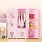 Armoire de rangement pour chambre d'enfant – Étagères en plastique pour tout-petits