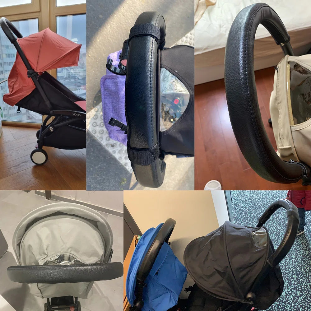 PU Armrest Handle Covers – Babyzen Yoyo/Yoya Stroller Accessory