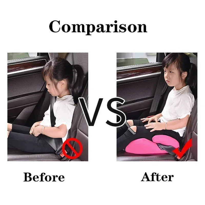 Car Booster Seat for Kids | Sturdy, Non-Slip, Age 6-12