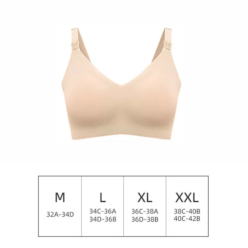 Soutien-gorge d'allaitement ultra-fin – Soutien de maternité push-up sans armatures