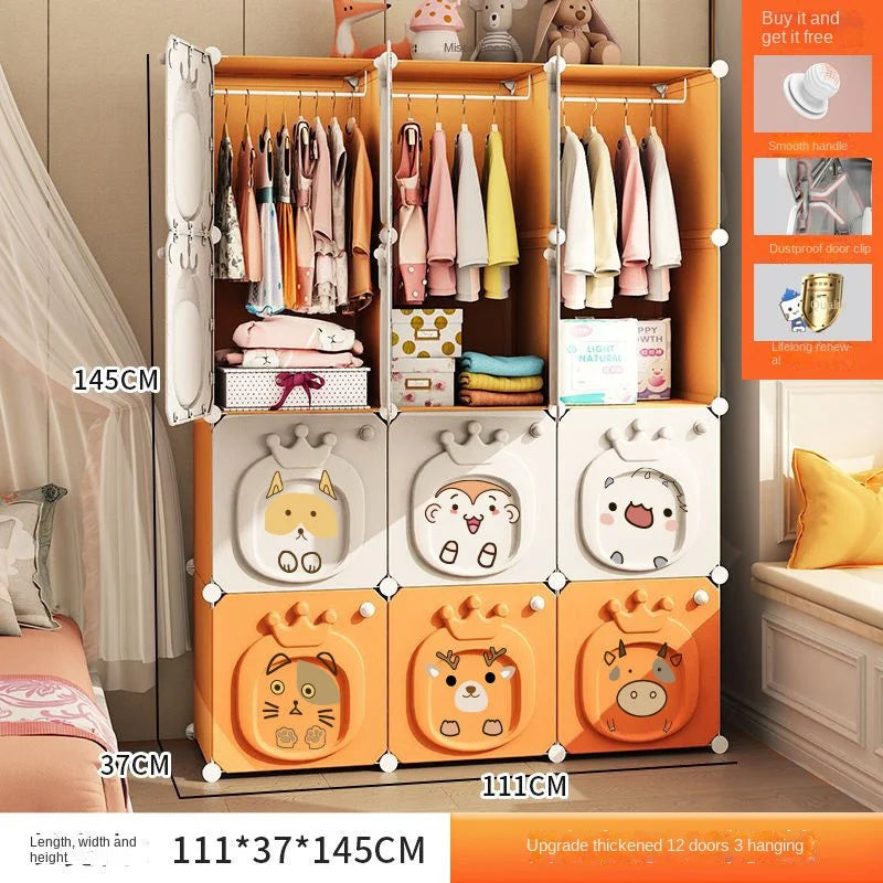 Home Storage Locker – Foldable Wardrobe & Dresser