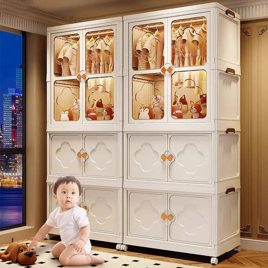 Children’s Storage Cabinet – Baby Closet & Organizer Bin
