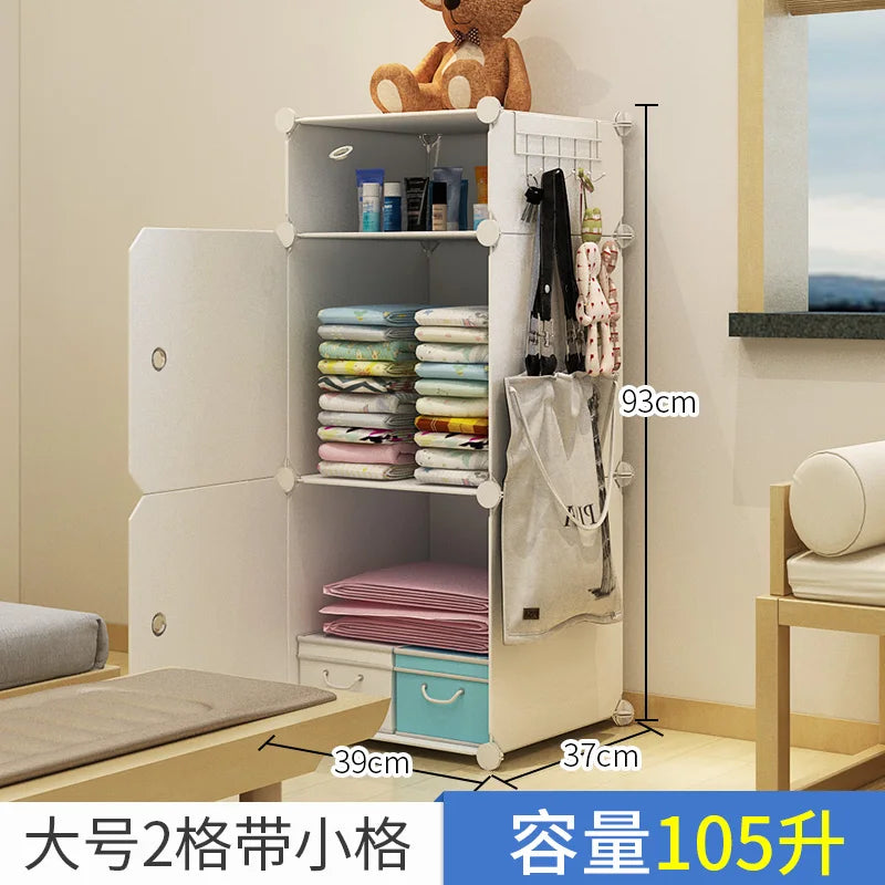 Modular Baby Closet – Living Room & Nightstand Organizer