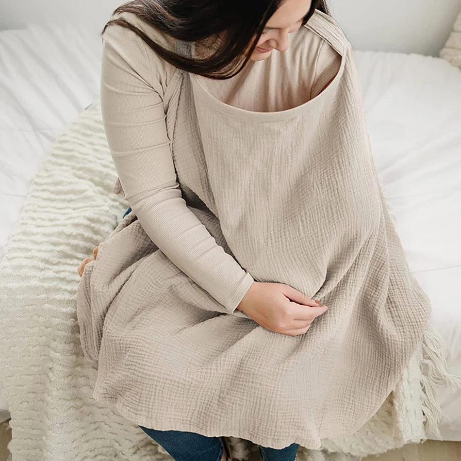 Tablier d'allaitement d'été – Châle d'allaitement ajustable pour plus d'intimité