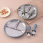 Kids Feeding Essentials – 3PCS Bowl, Spoon & Fork Set