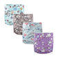 Couches lavables Babyland – Lot de 4, imperméables et écologiques pour peaux sensibles