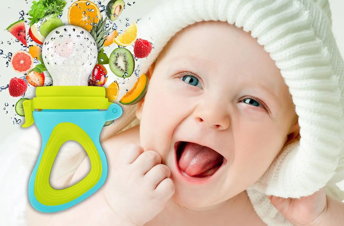 Gourde à presser pour bébé | Cuillère en silicone pour biberon facile à utiliser