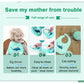 Baby Essentials – Soft Cartoon Silicone Bib with Pocket
