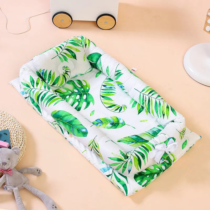 Portable Baby Nest – Folding Travel Bed for Newborns