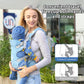 Bandoulière et coussin de siège de voyage portable 4 en 1 pour bébé