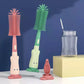 Ensemble de goupillons en silicone pour biberons | Nettoyeurs à tête souple pour tasses et tétines