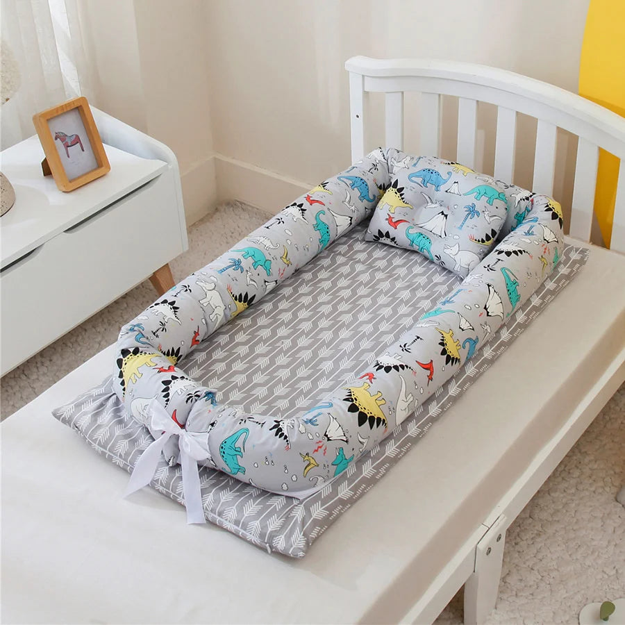 Portable Baby Nest – Folding Travel Bed for Newborns