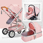 Poussette pliable et légère – Promenade tout en douceur pour les bébés