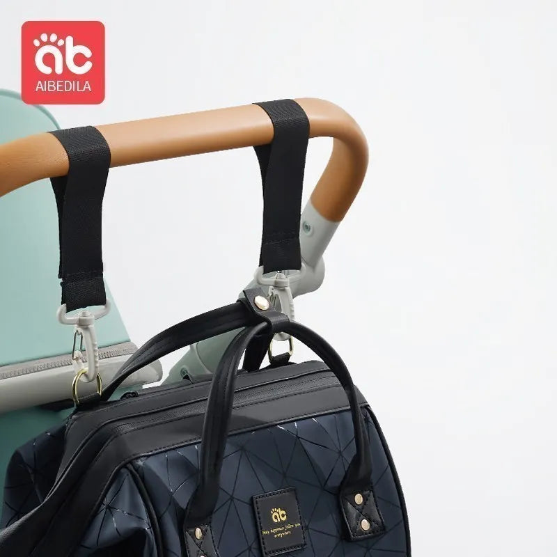 Sac à dos à langer – Grand sac imperméable pour maman avec port USB