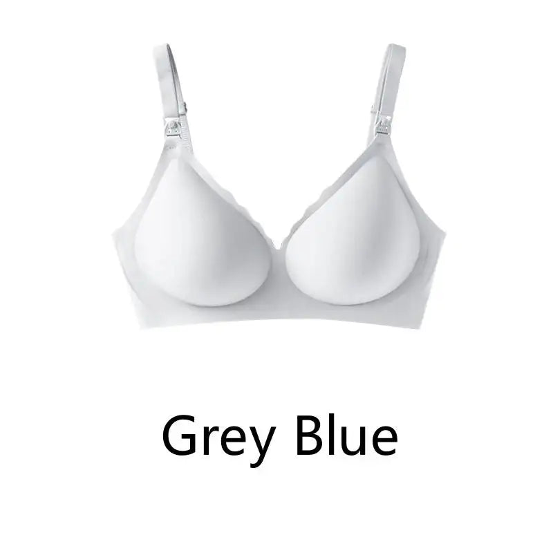 Seamless Push-Up Maternity Bra – Breathable Comfortable Nursing Support