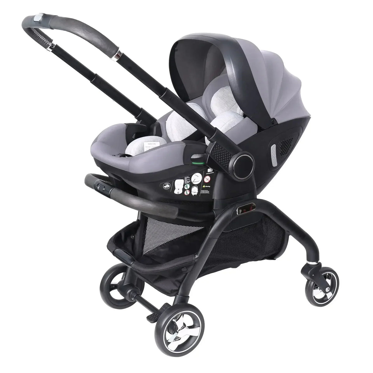4-in-1 Multi-Functional Two-Way Newborn Baby Stroller & Car Seat
