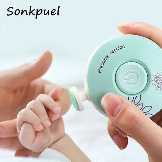 Baby Electric Nail Trimmer – Easy Polisher & Filer for Newborns