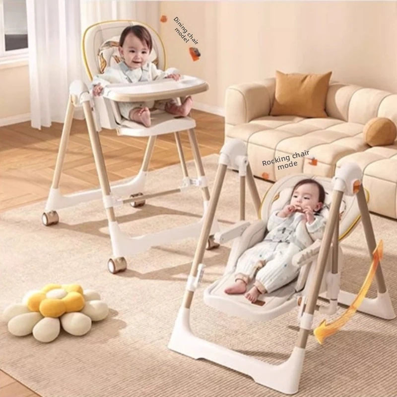 Foldable Baby Highchair – Multifunctional Portable Feeding Seat