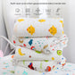 Serviette bébé en gaze 6 épaisseurs – Coton ultra doux, 110×110 cm