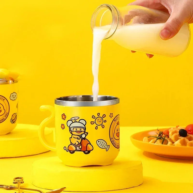 Toddler Water Bottle – 270ML Cartoon Sippy Cup