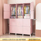 Modular Baby Wardrobe – Minimalist Nordic Fabric Storage