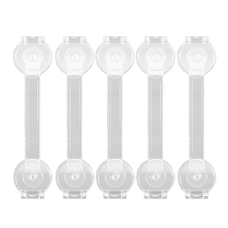 Baby Cabinet Locks 5/10Pcs Drawer Fridge Safety Buckle