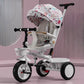 Premium Baby Tricycle (1–6 Years) – Parent Push, Adjustable Seat & Canopy