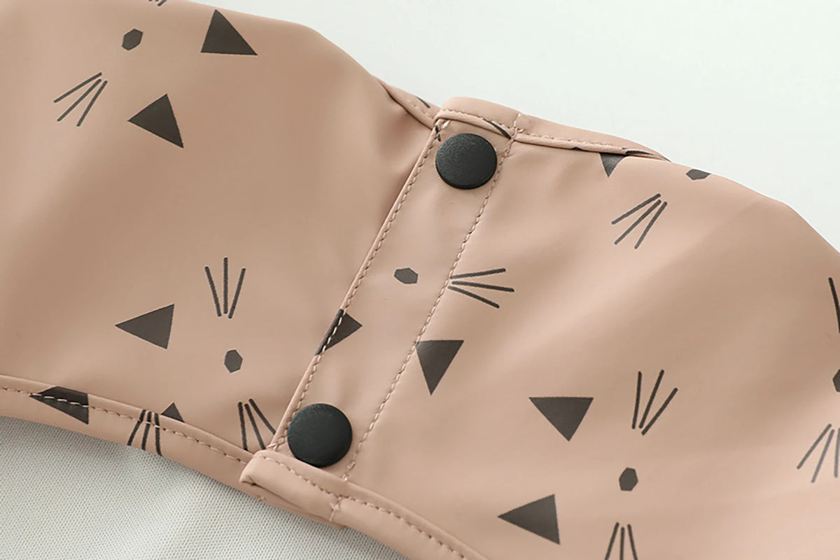 Erduo Waterproof Long-Sleeve Baby Feeding Bib