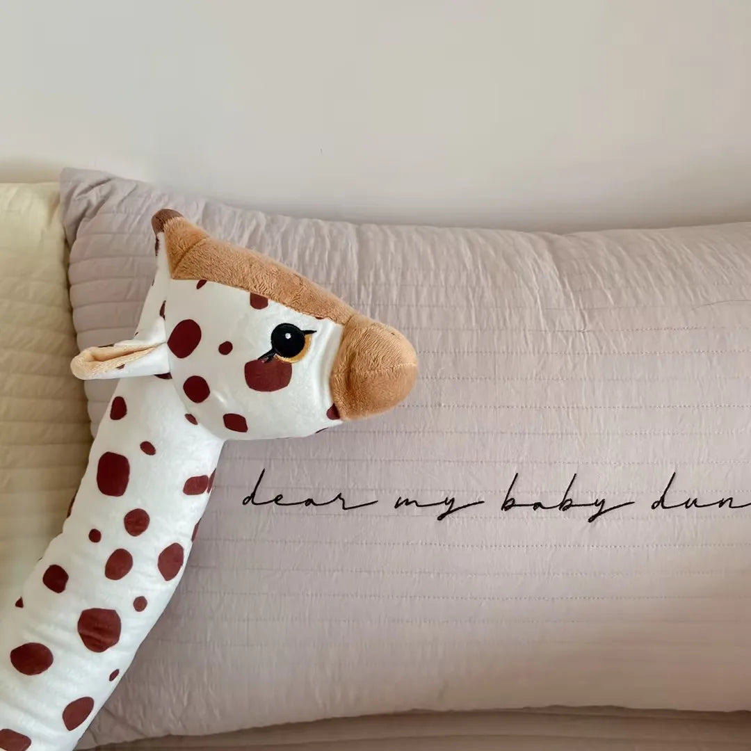 Poupée girafe – Compagnon de sommeil et cadeau pour nouveau-né