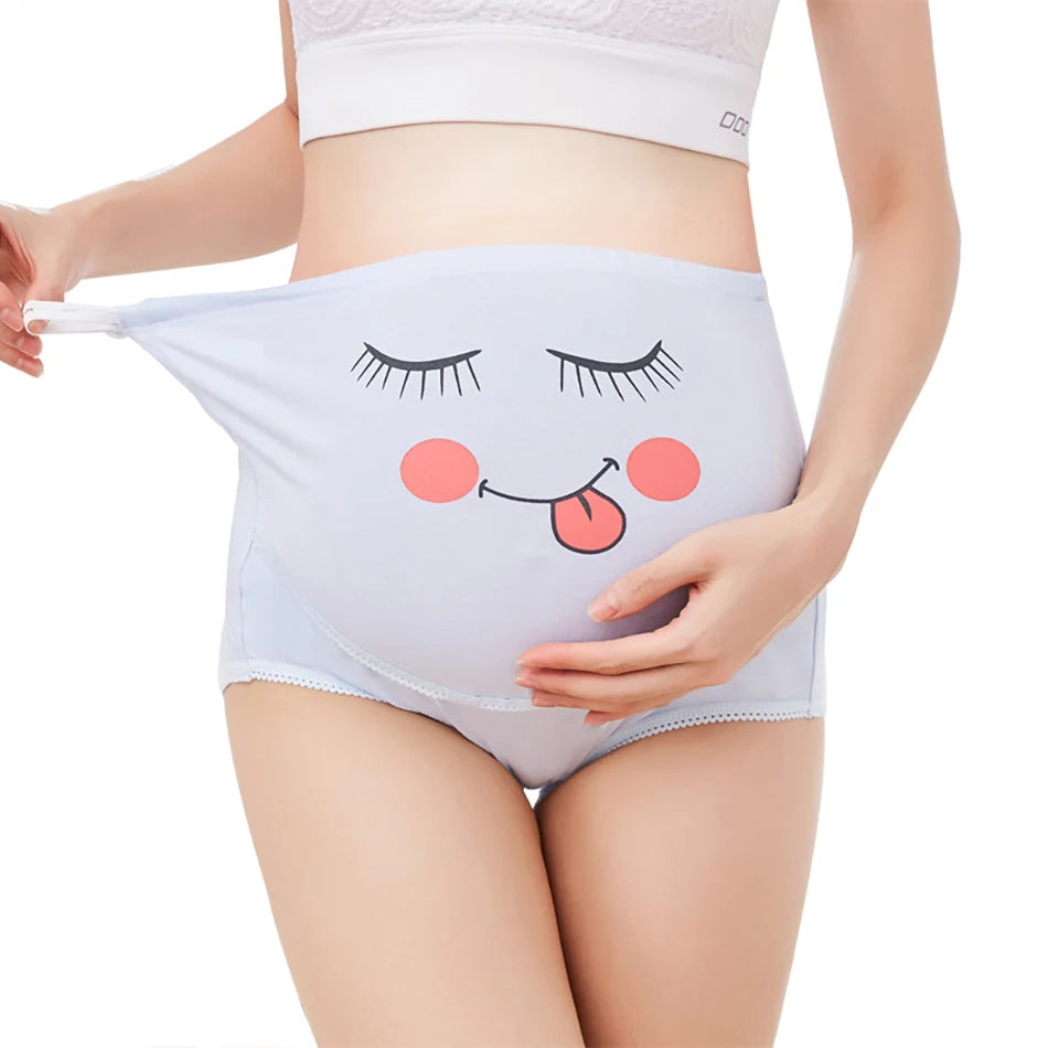 Summer Plus-Size Maternity Pants – High-Waist Breathable Pregnancy Support