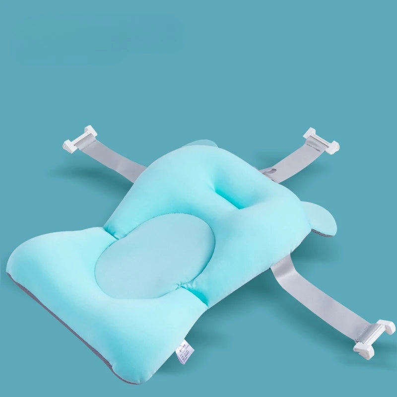 Infant Bathtub Pad – Soft Support & Toddler Shower Net
