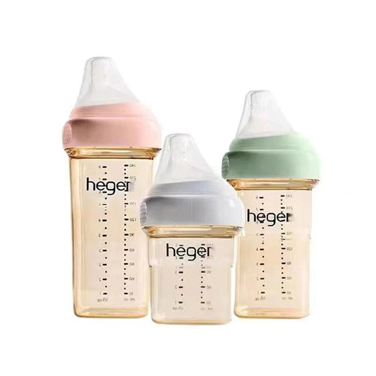 Biberon Hegen PPSU – Original avec couvercle de conservation et tétine, coffret cadeau inclus