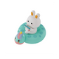 Jouet de bain pour tout-petits – Ensemble de jeu d'eau Lapin et Cochon Rameurs