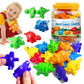 Jeu d'association de dinosaures Montessori ABC – Lettres majuscules et minuscules