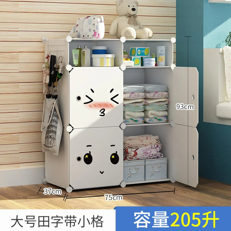 Modular Baby Closet – Living Room & Nightstand Organizer
