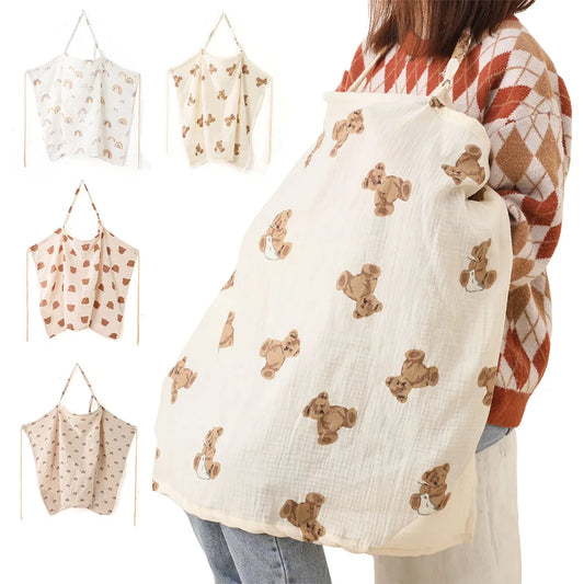 Adjustable Nursing Apron – Outdoor Privacy Cover for Breastfeeding Moms