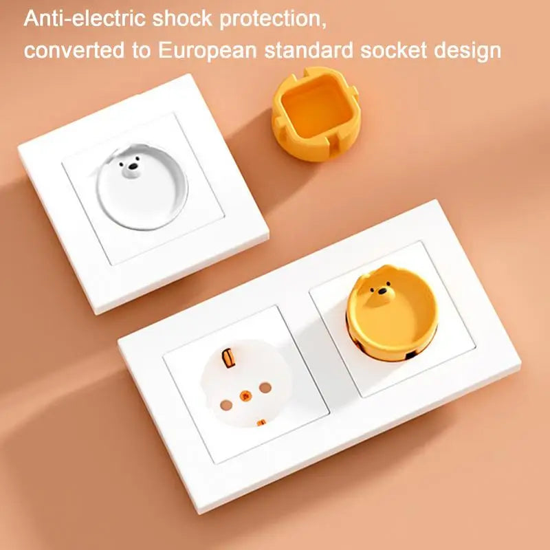 Outlet Safety Covers Baby Silicone Plug Protectors