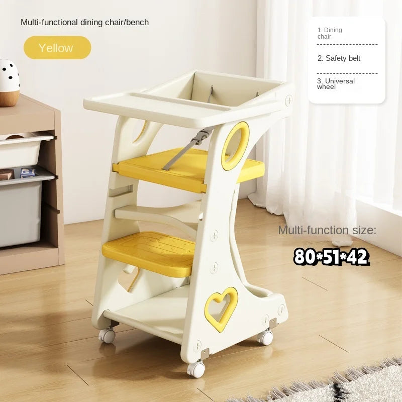 Adjustable Baby Highchair – Multifunctional Dining & Feeding Seat for Toddlers