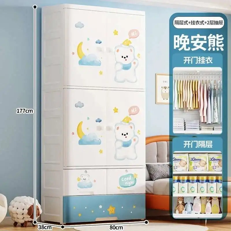 Armoire de rangement pour chambre de bébé