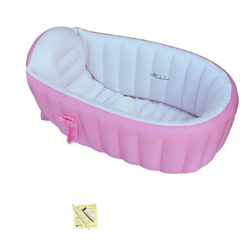 Portable Baby Bathtub – Inflatable, Foldable & Fun