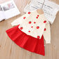 Christmas Knit Outfit for Baby Girls
