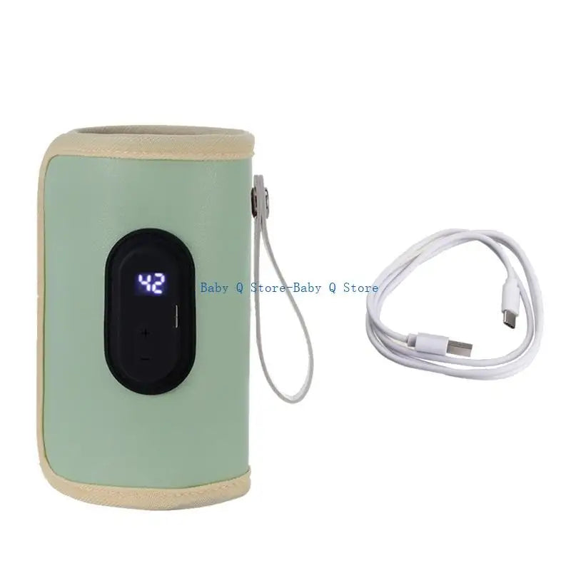 Portable Baby Bottle Warmer | X5XE Sleeve with Digital Temperature Display