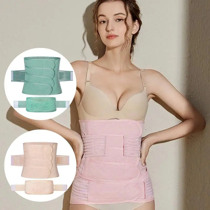 Belly Band Shapewear Set | Postpartum Slimming & Support Girdle